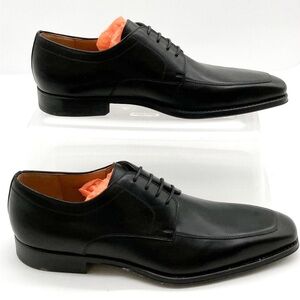 NWB MAGNANNI Black Leather Oxfords Dress Shoes size 11